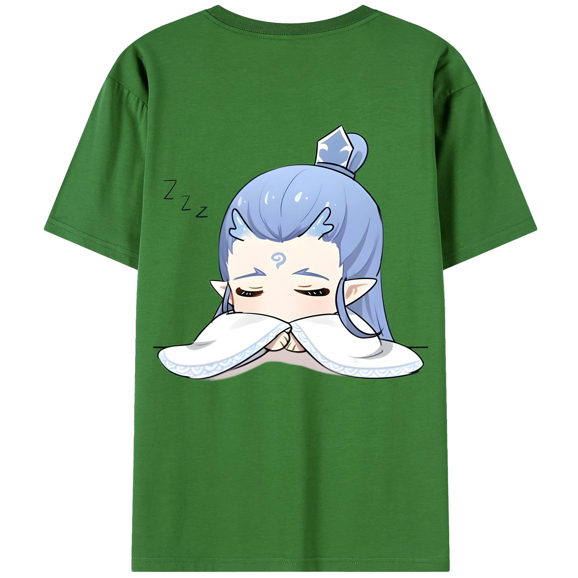 （画像用） Ne Zha 2 ナタ 魔童の大暴れ レディース半袖Tシャツ(バックプリント)